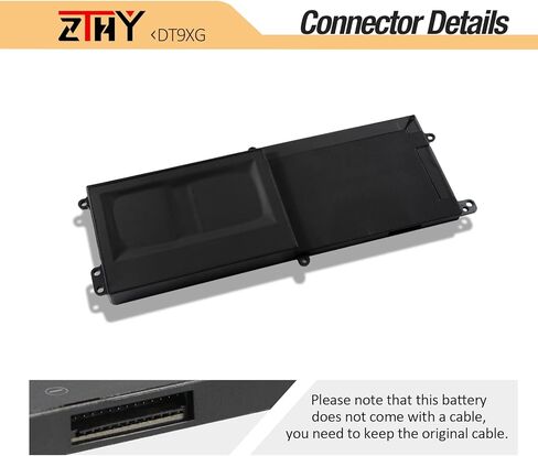 استبدال بطارية الكمبيوتر المحمول ZTHY DT9XG لجهاز Dell Alienware Area-51m R1 R2 ALWA51M-D1733B D1733PB D1735DB D1741DB D1746B D1746W D1748DB D1766PB D1766W D1968B D1969DB Series 7PWKV 0KJYFY 11.4 فولت 90 وات في الساعة in Kuwait