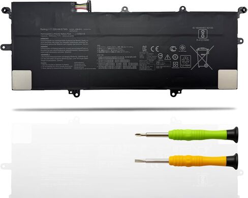 C31N1714 Laptop Battery Replacement for ASUS ZenBook Flip 14 UX461 UX461U UX461UA UX461UN UX461F UX461FA UX461FN UX461UA-E1102T UX461UA-E1012R 1A E1012R E1072T Series C31PQCH 0B200-02750100M in Saudi Arabia