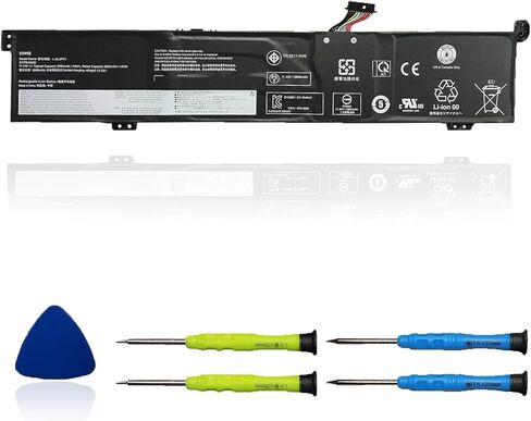 بطارية كمبيوتر محمول L19L3PF3 L19M3PF7 متوافقة مع Lenovo Ideapad Creator 5-15IMH05 Gaming 3-15ARH05 Series 82D4 82EY L19D3PF4 5B10W89836 5B10X88614 5B10W89843 5B10W89841 11.4V 45Wh 3950 مللي أمبير in Kuwait