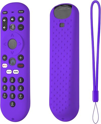 Hi Color Silicone Remote Control Cover for Xumo TV Remote Xumo Stream Box Voice Remote RC3401 Protective Case Sleeve (red) in Kuwait