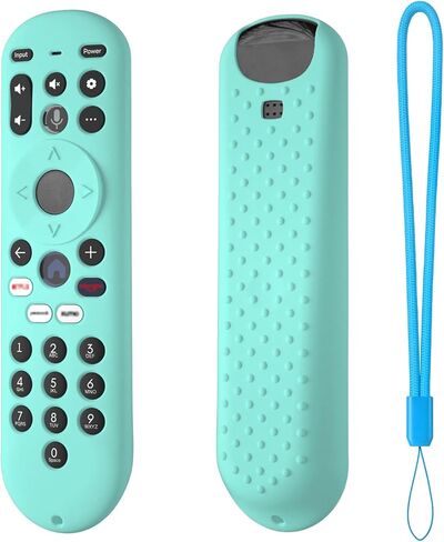 Hi Color Silicone Remote Control Cover for Xumo TV Remote Xumo Stream Box Voice Remote RC3401 Protective Case Sleeve (red) in Kuwait