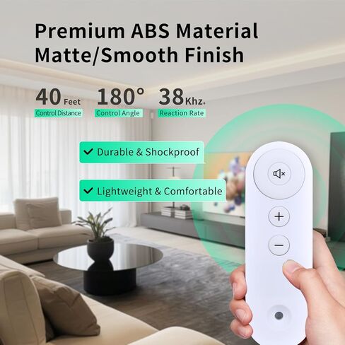 جهاز تحكم عن بعد جديد متوافق مع Sonos Arc وArc SL وBeam (الجيل 1) وBeam (الجيل 2) وRay وAmp (الجيل 2) وPlaybase وPlaybar in Kuwait
