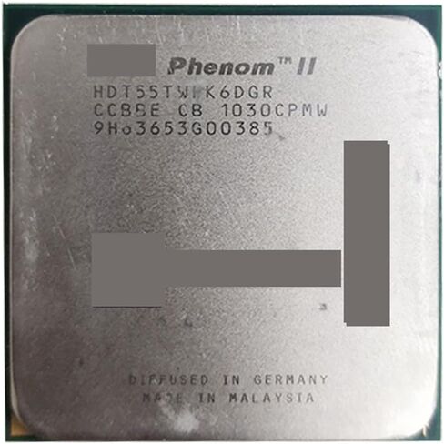 معالج Ph II X6 1055T X6-1055T 2.8G 95W وحدة المعالجة المركزية Enam Inti Soket HDT55TWFK6DGR AM3 in Kuwait