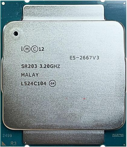 E5-2667V3 E5 2667v3 2667 V3 3.2 جيجا هرتز ثمانية النواة ستة عشر أربعة موضوع معالج وحدة المعالجة المركزية 20 متر 135 واط LGA 2011-3 in Kuwait