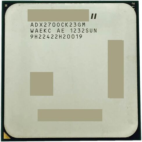 معالج وحدة المعالجة المركزية II X2 270 3.4 جيجا هرتز ثنائي النواة ADX270OCK23GM مقبس AM3 in Kuwait