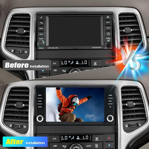 Android 14 Double Din Car Stereo Radio for Dodge Durango 2004-2010,7" Touchscreen Car Radio w/Wireless Carplay Android Auto GPS WiFi Bluetooth RDS DSP SWC Mic Backup Camera in Saudi Arabia
