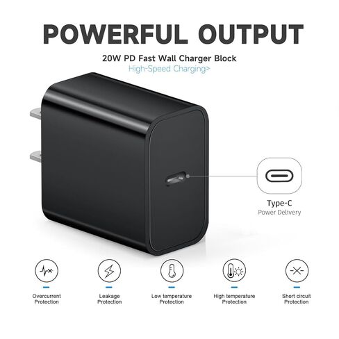 6FT USB C Watch Charger Compatible for Samsung Galaxy Watch 8/8 Classic,7/6/Ultra, 5/5 Pro/4/4/6 Classic/3/Active 2/Active 1, Magnetic Wall Fast Charging Adapter & Cable Wireless Charging Cable in Saudi Arabia