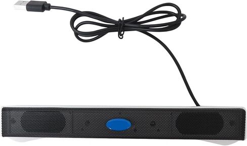 USonline911 New Upgraded USB Powered Mini Soundbar for Computer - 2.0 Channel Stereo Desktop Speakers in Saudi Arabia