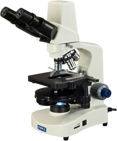 OMAX 40X-2000X Phase Contrast Binocular Compound Siedentopf LED Microscope with Built-in 3MP Camera in Saudi Arabia