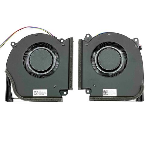 استبدال مروحة تبريد وحدة المعالجة المركزية الجديدة + وحدة معالجة الرسومات من BestParts لعام 2021 Asus ROG Strix Scar 15 G533 (G533QM G533QR G533QS)، P/N: 13NR0540P01011 13NR0540P02011 (مروحة 12 فولت) in Kuwait
