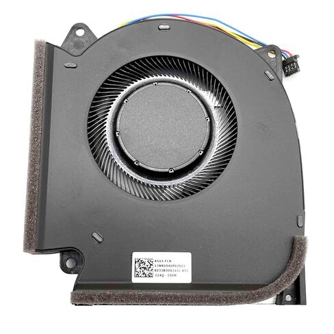 استبدال مروحة تبريد وحدة المعالجة المركزية الجديدة + وحدة معالجة الرسومات من BestParts لعام 2021 Asus ROG Strix Scar 15 G533 (G533QM G533QR G533QS)، P/N: 13NR0540P01011 13NR0540P02011 (مروحة 12 فولت) in Kuwait