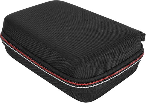Game Console Carrying Bag, Nylon Portable Hard Shell Case with Game Slot and Inner Pocket, 16 Card Holder, Compatible with New 3DSXL, New 3DS, 3DS, New 2DS XL, Black in Saudi Arabia