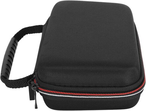 Game Console Carrying Bag, Nylon Portable Hard Shell Case with Game Slot and Inner Pocket, 16 Card Holder, Compatible with New 3DSXL, New 3DS, 3DS, New 2DS XL, Black in Saudi Arabia