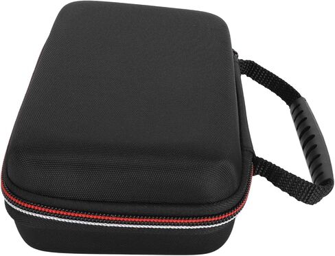 Game Console Carrying Bag, Nylon Portable Hard Shell Case with Game Slot and Inner Pocket, 16 Card Holder, Compatible with New 3DSXL, New 3DS, 3DS, New 2DS XL, Black in Saudi Arabia