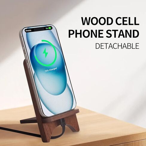 كابل شحن محول شاحن USB متعدد، محول من النوع C إلى USB OTG، USB C إلى iOS، صندوق محمول يمكن استخدامه كحامل هاتف (5 مجموعات، الجوز) in Kuwait