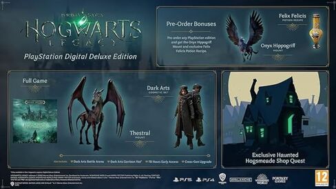 HOGWART LEGACY DELUXE EDITION - PS4 (إصدار الاتحاد الأوروبي_الإنجليزية) [مجاني للمنطقة] in Kuwait