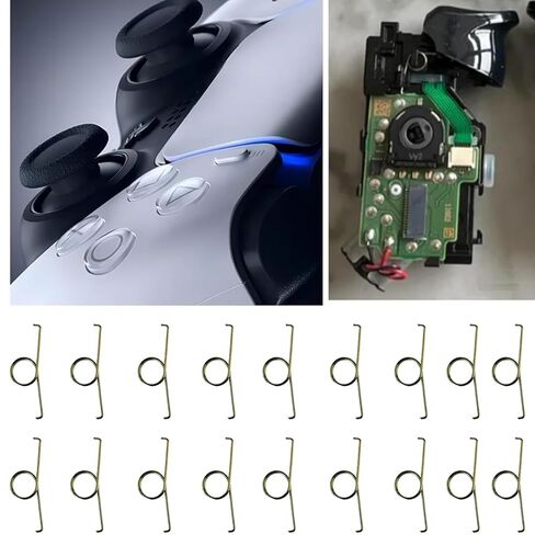 CDHKOZ 50pcs L2 R2 Trigger Button Springs Metal Replacement for PS5 Controller, With Screwdriver Open tool Repair Kts in Saudi Arabia