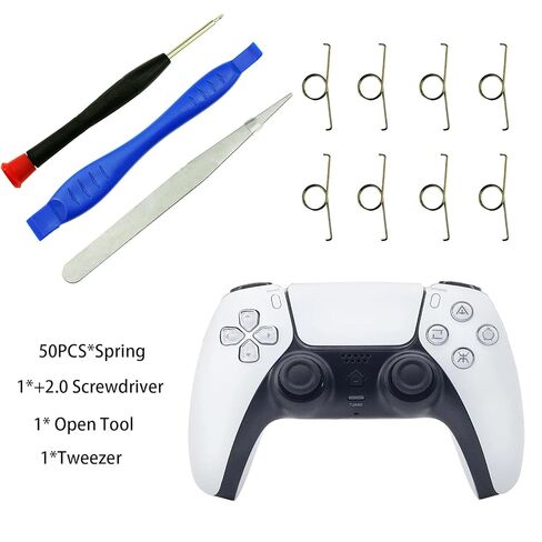 CDHKOZ 50pcs L2 R2 Trigger Button Springs Metal Replacement for PS5 Controller, With Screwdriver Open tool Repair Kts in Saudi Arabia