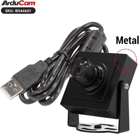 وحدة كاميرا Arducam 8MP HDR USB، كاميرا ويب UVC بزاوية عريضة 101 درجة (د) مع عدسة M12 للكمبيوتر الشخصي وRaspberry Pi وJetson Nano وغيرها من أجهزة SBC، تدعم أنظمة التشغيل Windows وLinux وAndroid وMac OS in Saudi Arabia