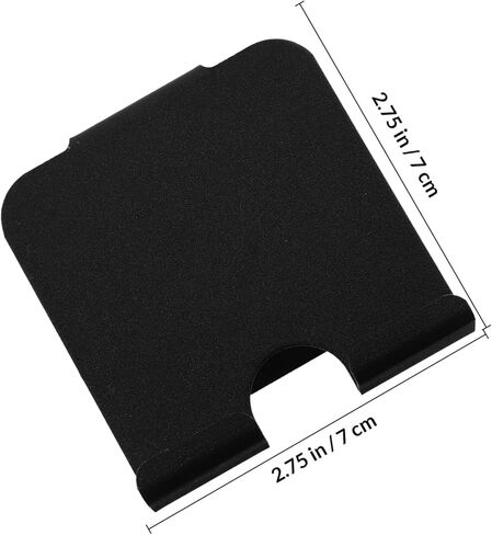 Metal Mobile Phone Holder Stand Dark Phone Display Rack for Desk and Tablet for Office and Home Use in Saudi Arabia