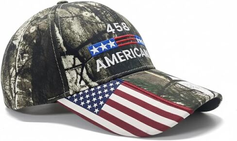 45 & 47 Hat, Patriotic Camo Baseball Cap - Adjustable Hat with American Flag and 45 & 47 Design – Perfect for Outdoor & Sports - Supporter Campaign Gear - American Pride Gear in Saudi Arabia