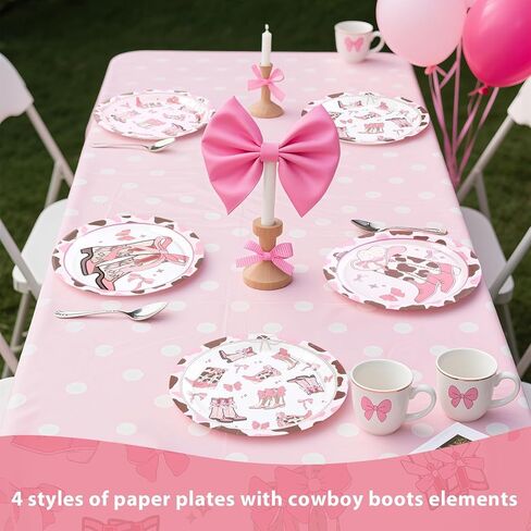 Grencian 60Pcs Pink Race Car Party Decorations 9" Racing Party Decorations Pink Black White Checkered Racing Car Paper Plates Disposable for Girls Birthday Baby Shower Race Themed Par-ty Supplies in Saudi Arabia