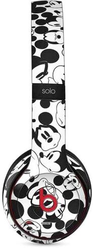 Skinit Decal Audio Skin Compatible with Beats Solo 3 Wireless - Officially Licensed Disney Mickey Mouse Classic Design in Saudi Arabia
