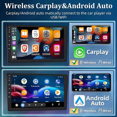 Android 13 Car Radio Stereo for Chevrolet Impala 2006 2007 2008 2009-2013 with CarPlay & Android Auto,10" Touch Screen Head Unit /2+64G /GPS Navigation/Bluetooth/FM/RDS Radio/HD Backup Camera in Saudi Arabia