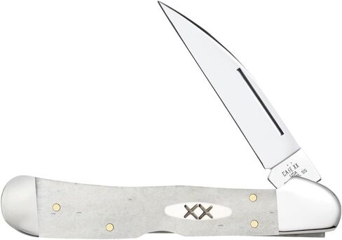 Case XX Pocket Knife NATURAL SMOOTH BONE COPPERLOCK Item #13319-61549WL SS - Length Closed: 4 1/4Inches in Saudi Arabia