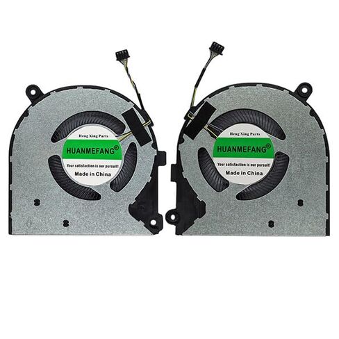 استبدال جديد وحدة المعالجة المركزية + GPU مروحة التبريد لينوفو Ideapad S740-15IRH P/N DC28000O1F0 DC28000O2F0 DC5V Fan in Saudi Arabia