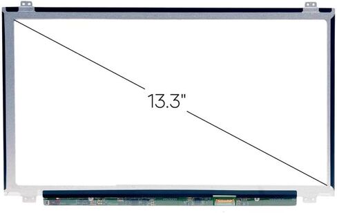 شاشة بديلة لجهاز Dell Latitude 13 3300 30 Pins HD 1366x768 شاشة LCD LED غير لامعة مع أدوات in Kuwait