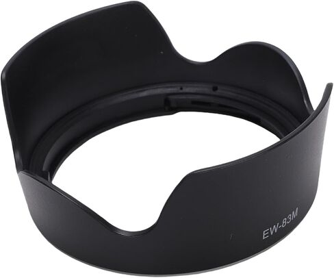 Lens Hood, Premium ABS Reversible Lens Shade for EF 24 to 105mm F/3.5 to 5.6, Lightweight Accessory for Professional Photography in Saudi Arabia