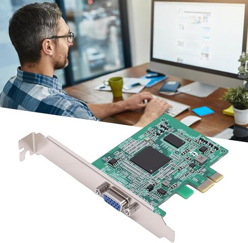 PCIe Graphics Card, Plug and Play, 512M Video Memory VGA Interface, with Low Power Consumption 6W, for X99 X79 Motherboard Desktop Computer in Saudi Arabia