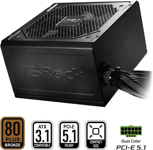 ASRock Radeon RX 7700 XT Challenger 12GB OC & PRO-750B 750W 80+ Bronze PSU | Smart 1440p Gaming Power Combo in Saudi Arabia