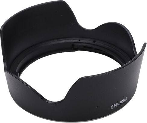Alomejor Lens Hood, ABS Reversible Lens Shade for EF 24 to 105mm F3.5 to 5.6, Ideal Camera Accessory for Photography Enthusiasts in Saudi Arabia
