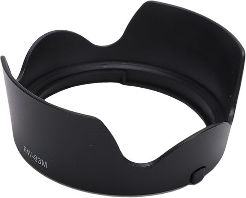 Alomejor Lens Hood, ABS Reversible Lens Shade for EF 24 to 105mm F3.5 to 5.6, Ideal Camera Accessory for Photography Enthusiasts in Saudi Arabia
