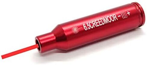 MYMY 6.5 Creedmoor Red Laser Bore Sight, Newly Design Boresighter, Anodized Red Aluminum Casing, Free Battery Included (New Version) in Saudi Arabia