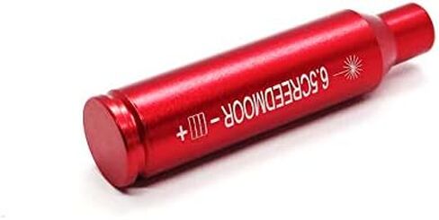 MYMY 6.5 Creedmoor Red Laser Bore Sight, Newly Design Boresighter, Anodized Red Aluminum Casing, Free Battery Included (New Version) in Saudi Arabia
