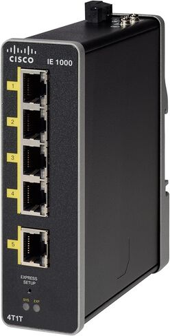 جديد - محول إيثرنت صناعي Cisco IE-1000-4T1T-LM in Kuwait