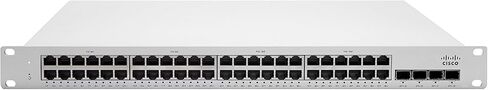 محول Cisco Meraki Ms250-48lp Ethernet - 48 منفذًا - قابل للإدارة - منفذ مكدس - 6 فتحات توسيع - 10/1 (متجدد) in Kuwait