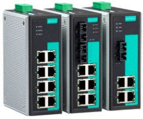 MOXA EDS-305-S-SC 4 10/100BaseT(X) Ports, 1 100BaseFX Port, Single Mode SC, Smart Relay Output Alarm in Saudi Arabia