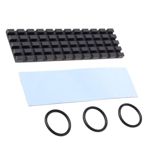 BESPORTBLE Copper M.2 2280 SSD Heat Sink with Graphene Coating, 3mm Thick Metal Cooler Fin for High-Performance Solid State Drive Cooling, Computer Internal Component for Efficient Thermal in Kuwait