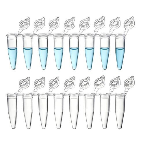 CryoKing 0.2ml 8-Strip PCR Tubes, with Attached Flat-top Cap, 1200 Sets/Case in Saudi Arabia