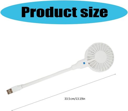 Miniature USB Operated Desktop Fan ABS Lightweight Design Ideal For Work Place Or Travel in Kuwait