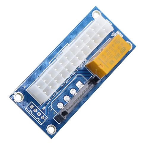 5pcs ADD2PSU ATX 24Pin to 15Pin SATA Dual PSU Power Supply Sync Starter Extension Cable Card Converter in Saudi Arabia