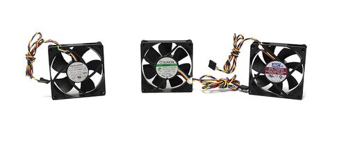 9DVNN أصلي OEM خلفي صغير الحجم مروحة كمبيوتر للكمبيوتر الشخصي لـ Dell Optiplex 390 790 990 3010 7010 9010 4-Wire 5-Pin موصل الطاقة Foxconn AVC Sunon Rev:A00 in Kuwait