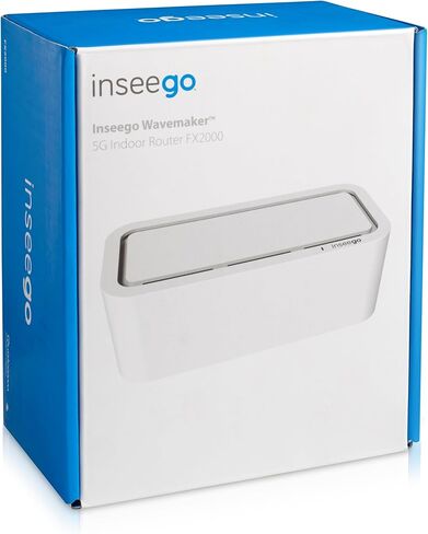 Inseego Wavemaker FX2000 5G Router with Sim Card Slot for Enterprise, Business or Home, Up to 3.3Gbps, 32 Devices, WiFi 6 Internet, LAN Port, 5G Modem, 5G LTE Router - W/Le'Mak Cable Tie Kit in Saudi Arabia
