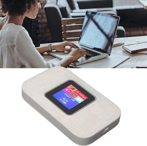 جهاز توجيه Dioche 4G مع جهاز توجيه WiFi محمول 4G للجيب بسرعة 300 ميجابت في الثانية التوصيل والتشغيل Mini Smart لأوروبا - يدعم 10 مستخدمين مع فتحة بطاقة Micro in Kuwait