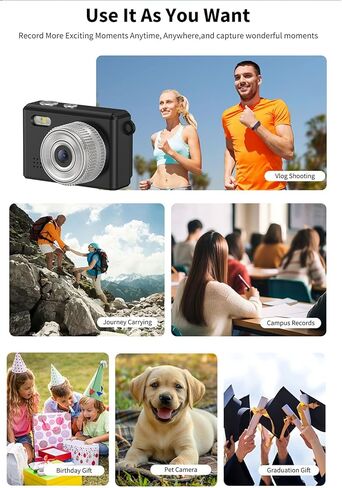 Long Battery Life Transportable Camera 80Min Registering USB Create Charging Assist Live I Type Extended Tasks with Scintillate in Saudi Arabia