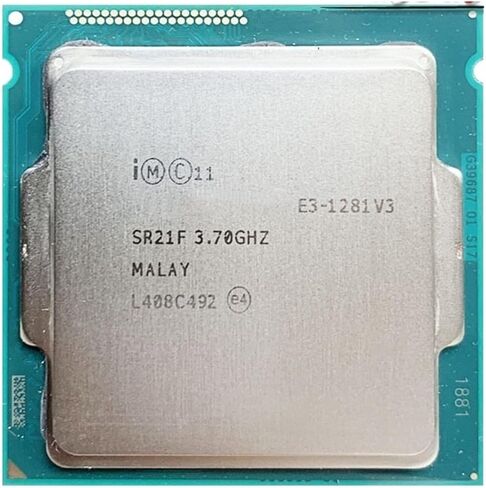 E3-1281v3 E3 1281v3 1281 V3 3.7 جيجا هرتز رباعي النواة ثمانية موضوع معالج وحدة المعالجة المركزية L2 = 1 متر L3 = 8 متر 82 واط LGA 1150 in Kuwait